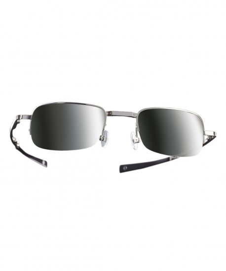 Compact Sunglasses Green Mirrored Lens - Click Image to Close