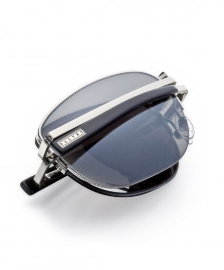 Admiralty Folding Sunglasses Black Caviar - Click Image to Close